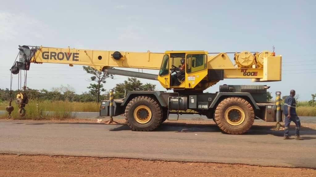 Grue mobile de 50 tonnes
